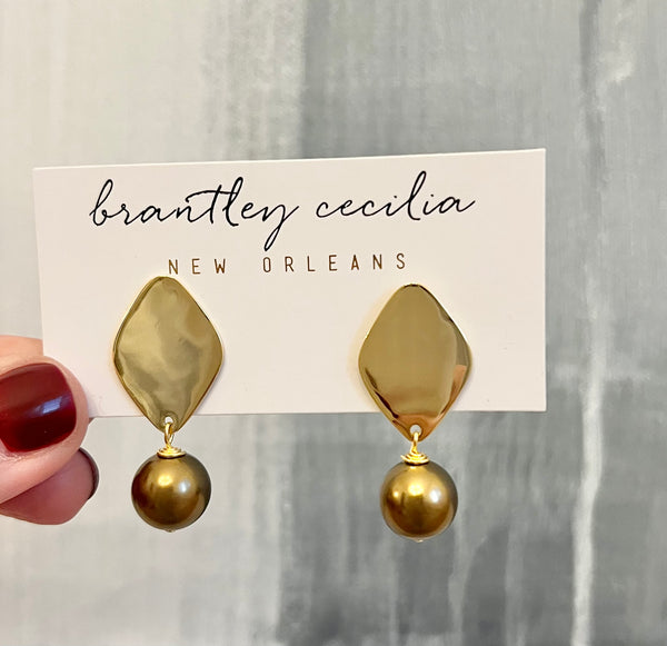 Darcy Caramel earrings