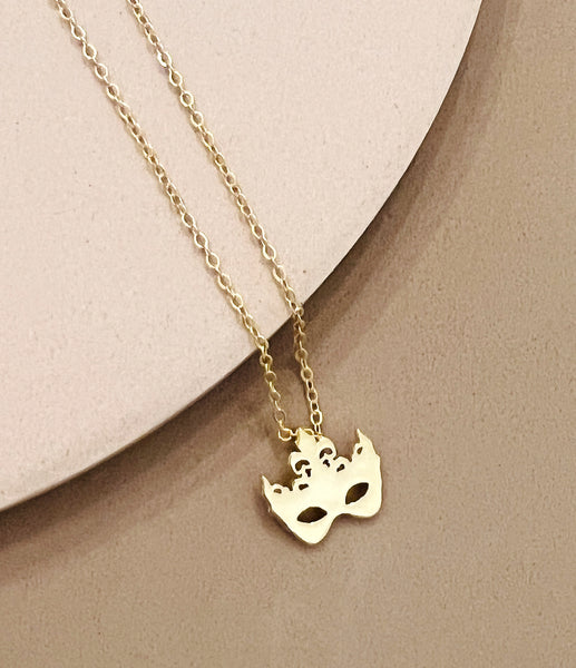 Carnival Mask necklace